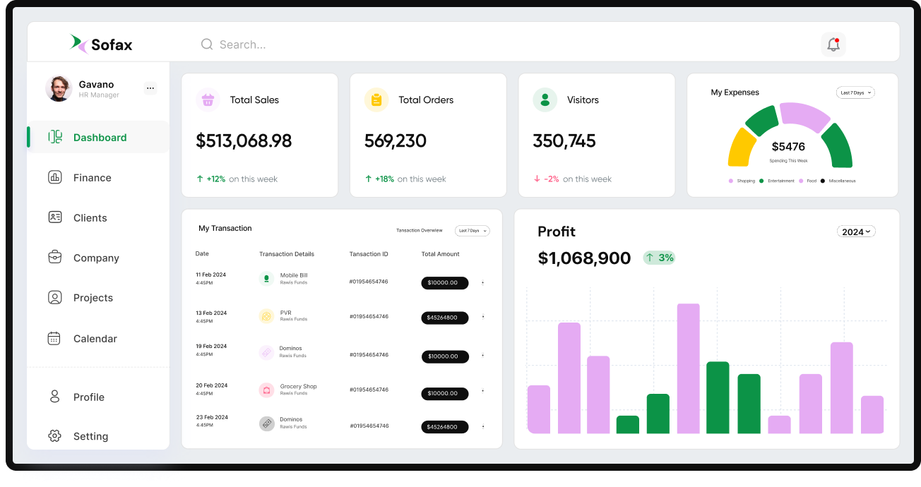 Dashboard